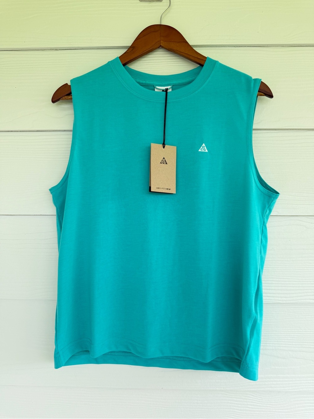 Nike ACG Dri-FIT ADV Women’s Sleeveless Tank Top Teal Turquoise Size L NWT